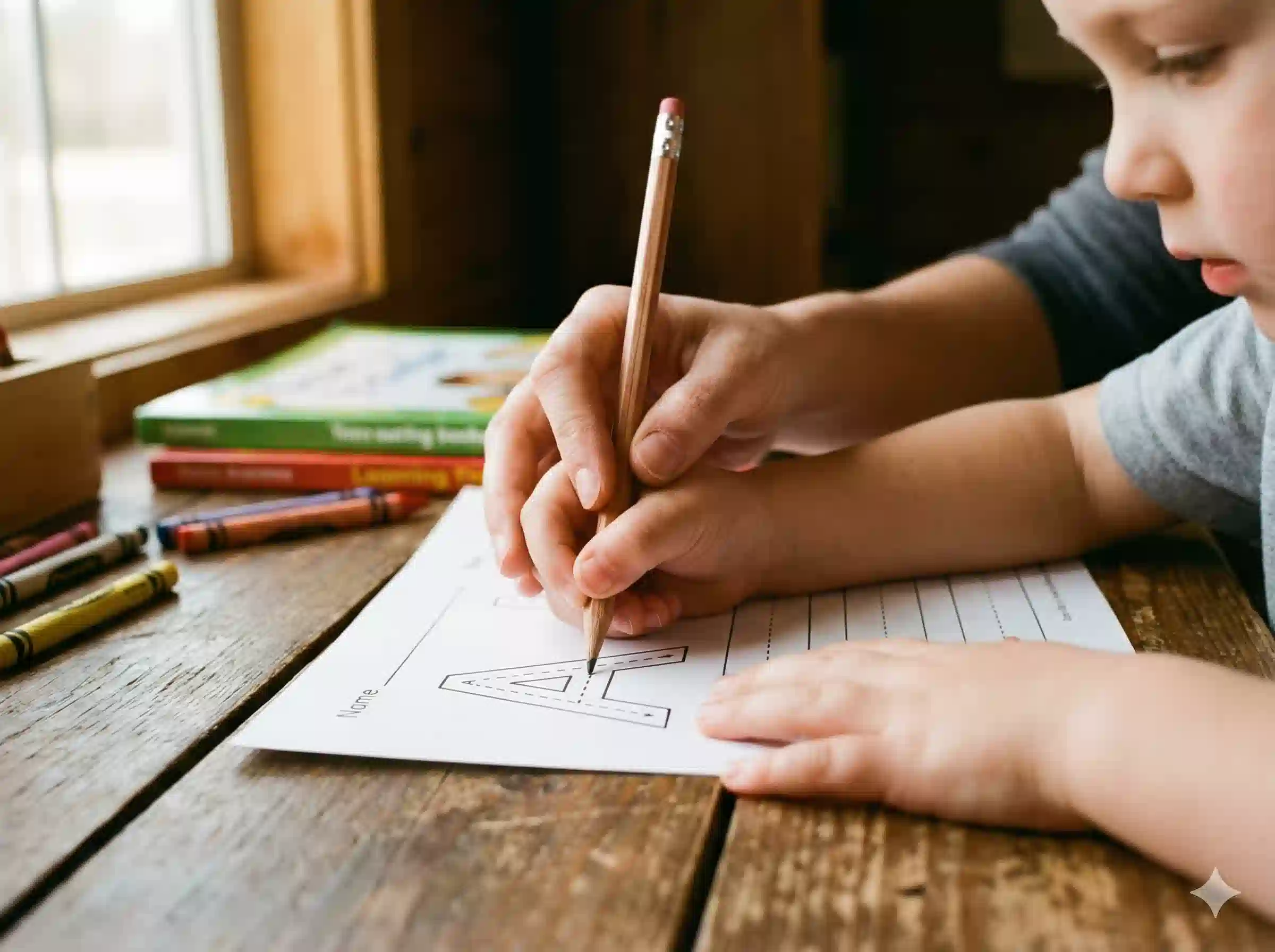 Master the "Tripod" Grip Early